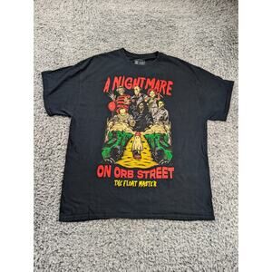 ORB Shirt Men Extra Large Black Halloween Nightmare Jason IT Chucky Horror Tee